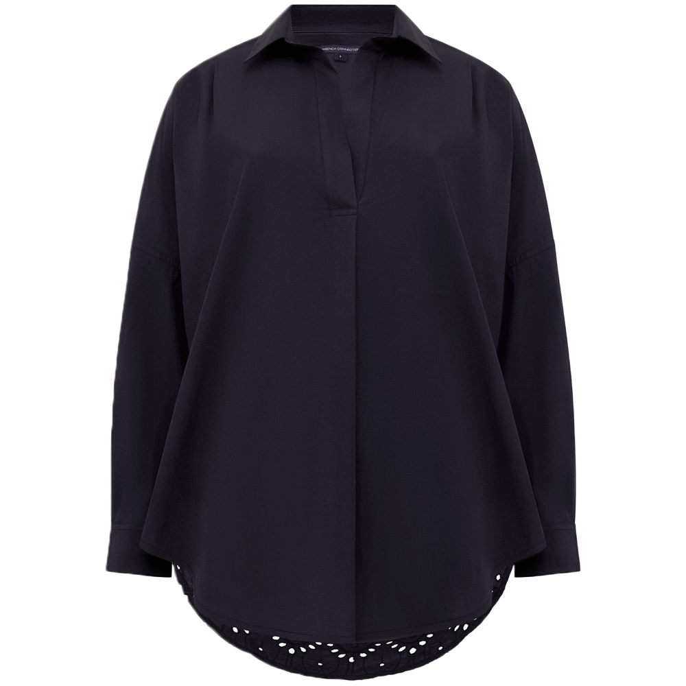French Connection Appelona Broderie Anglaise Shirt